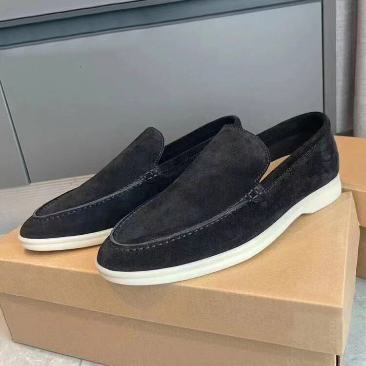 Buy Men's Loafers Summer Casual Frost Flat Shoes Slip-on Driving Shoes online at DLC Market