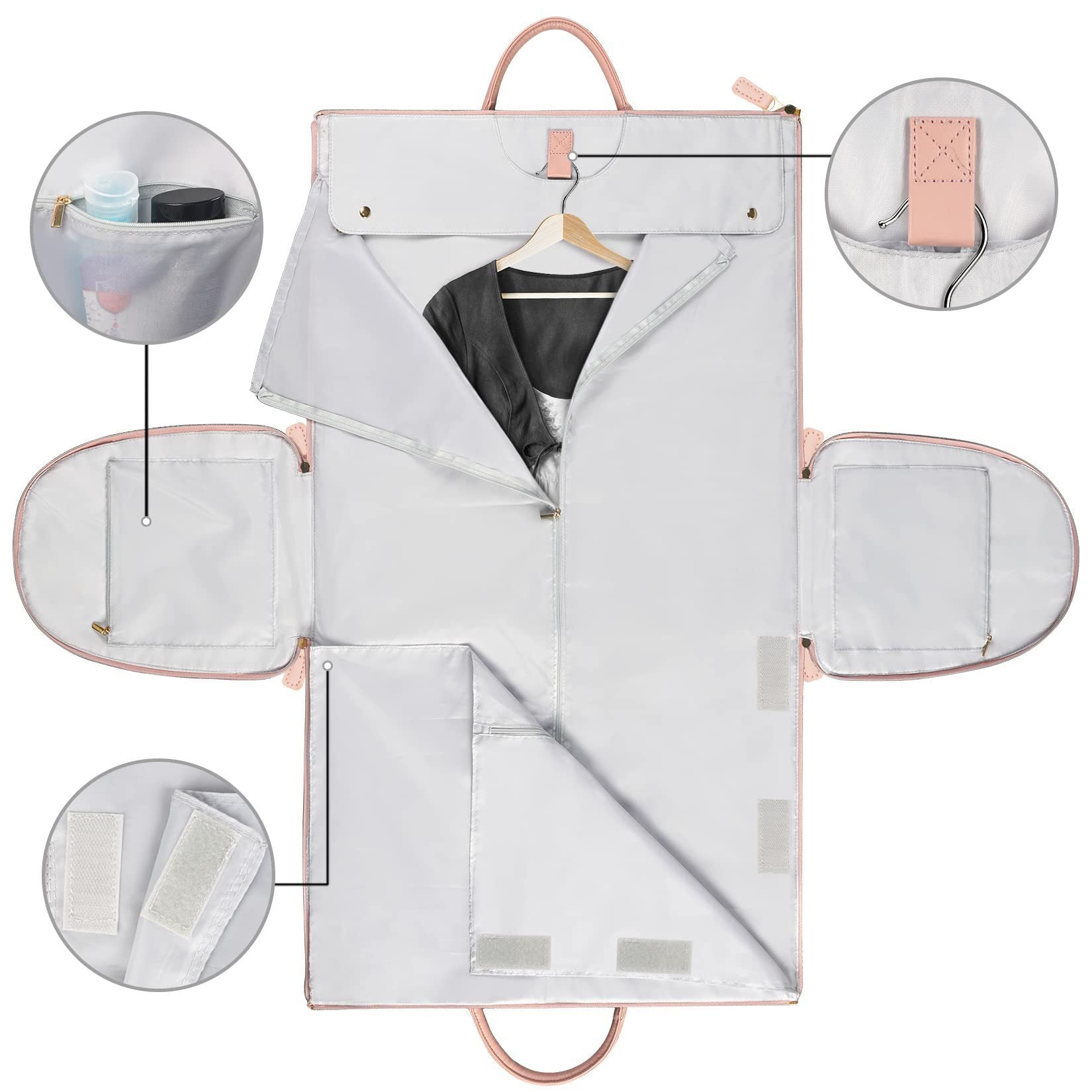 Buy Large Capacity Travel Duffle Bag Women's Handbag Folding Suit Bag Waterproof Clothes Totes online at DLC Market