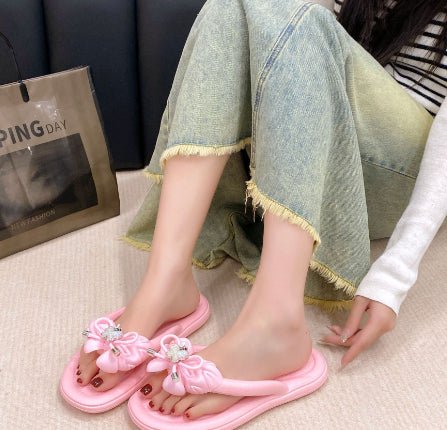 EVA Non-Slip Outdoor Slippers Leather Lining - DLC MARKET