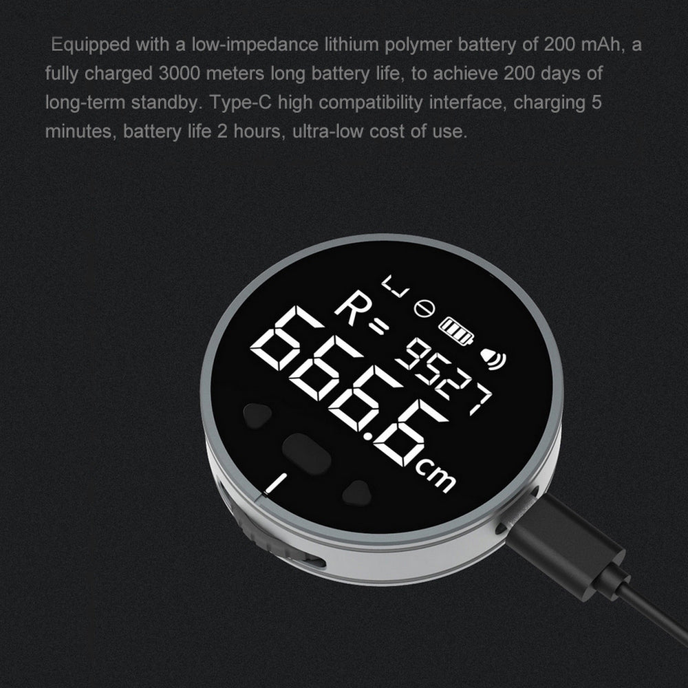 Buy Distance Measuring Instrument Electronic Measuring Ruler Tape Measure High Definition Digital LCD High Precision Electronic Measuring Ruler Tool online at DLC Market