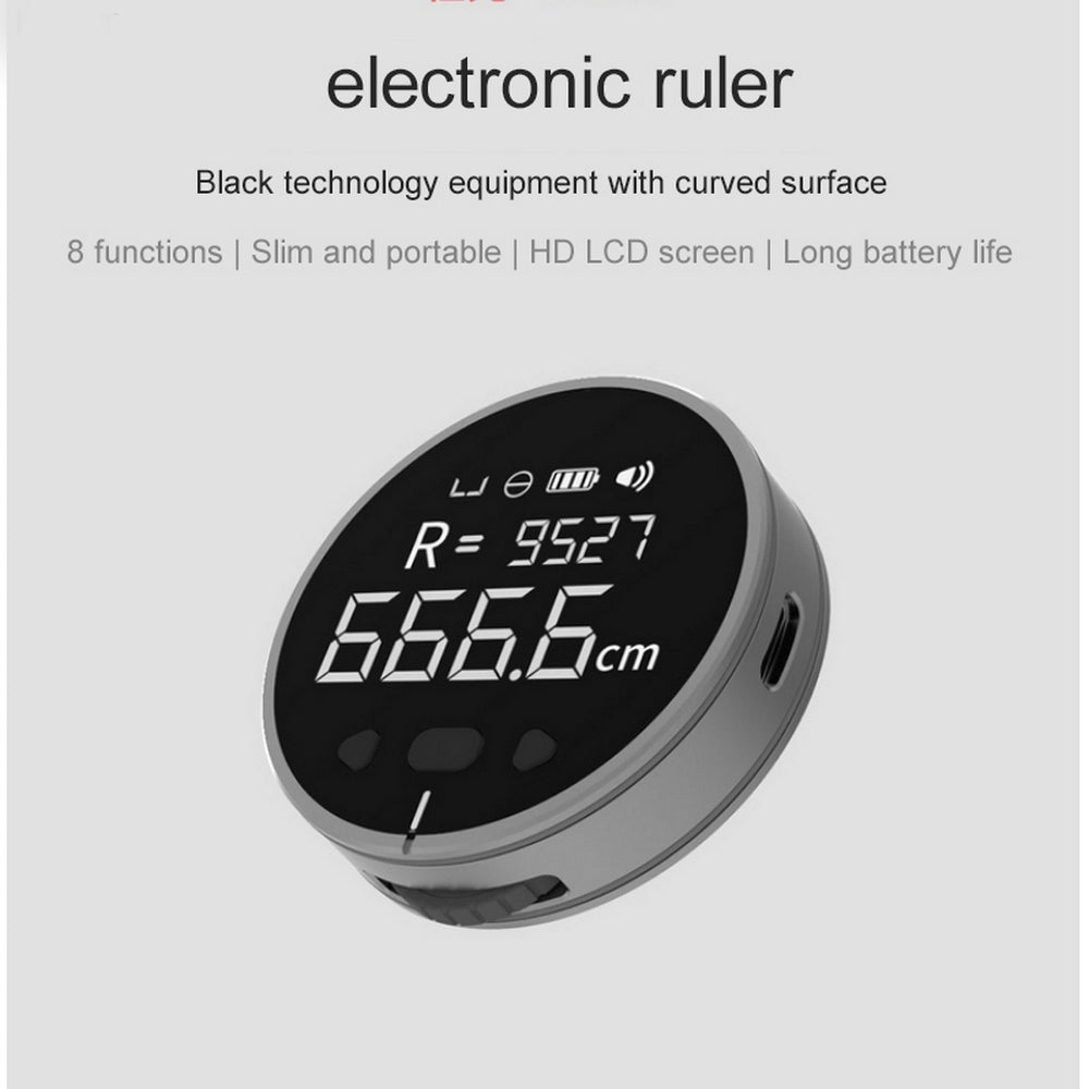 Buy Distance Measuring Instrument Electronic Measuring Ruler Tape Measure High Definition Digital LCD High Precision Electronic Measuring Ruler Tool online at DLC Market