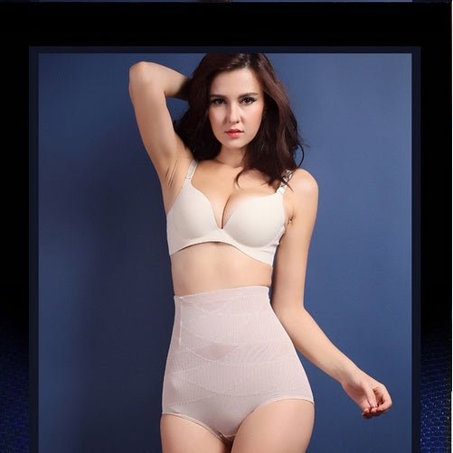High-Waist Postpartum Shaping Pants Hidden Crotch - DLC MARKET