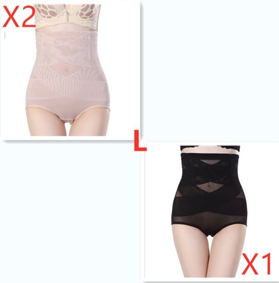 High-Waist Postpartum Shaping Pants Hidden Crotch - DLC MARKET