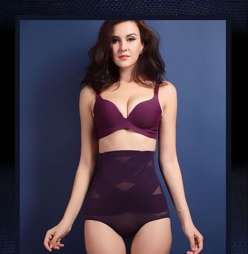 High-Waist Postpartum Shaping Pants Hidden Crotch - DLC MARKET