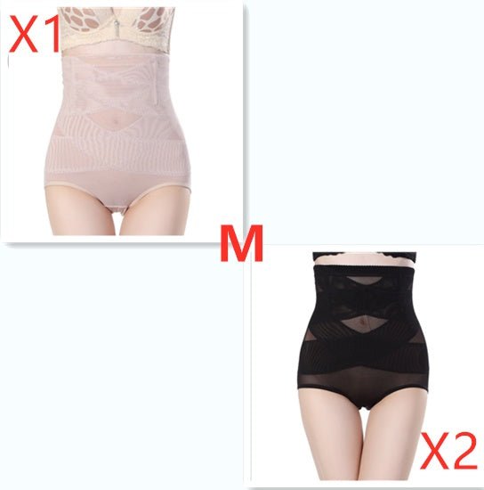 High-Waist Postpartum Shaping Pants Hidden Crotch - DLC MARKET