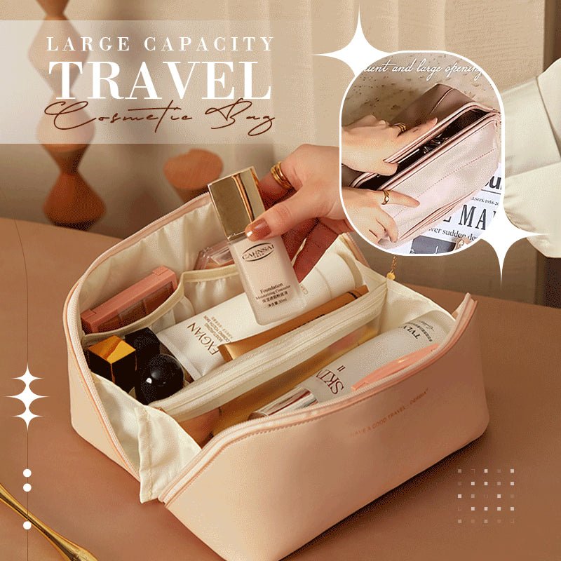 Large Capacity Makeup Organizer Cosmetic Travel Bag - DLC MARKET