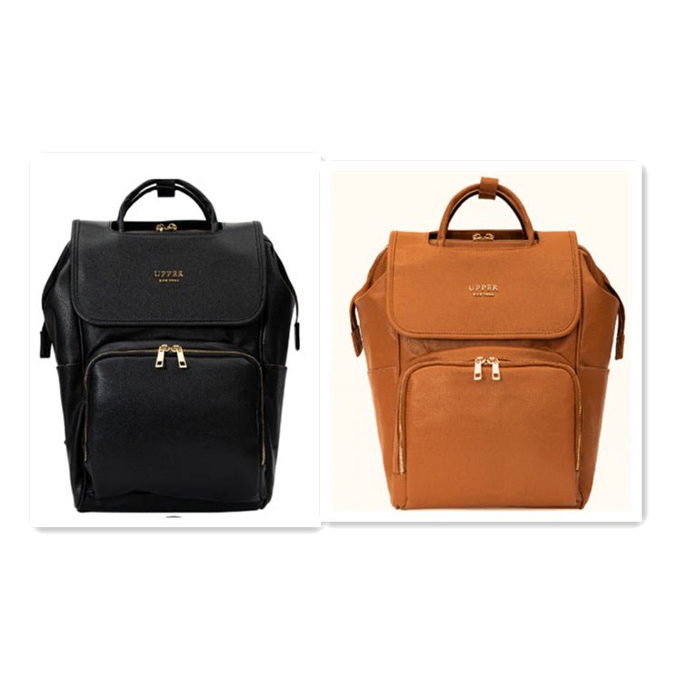 Large Capacity PU Leather Travel Backpack - DLC MARKET