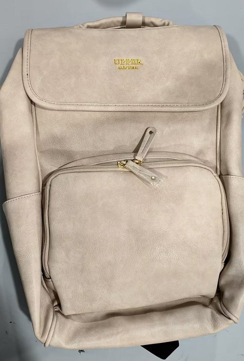 Large Capacity PU Leather Travel Backpack - DLC MARKET