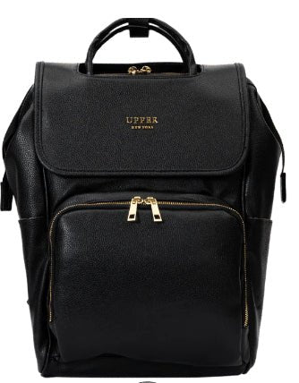 Large Capacity PU Leather Travel Backpack - DLC MARKET