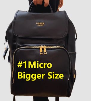 Large Capacity PU Leather Travel Backpack - DLC MARKET