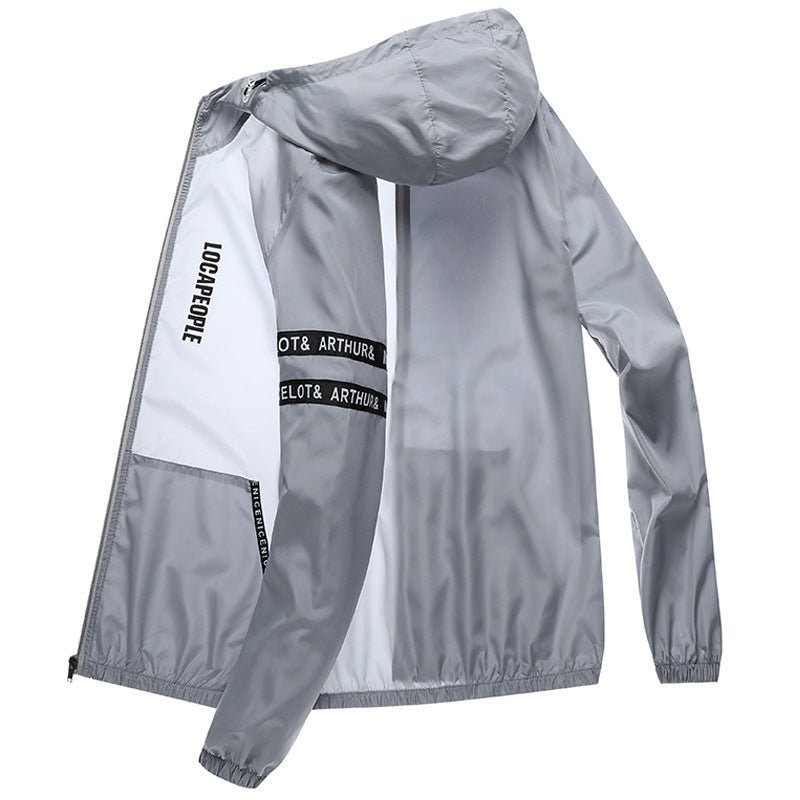 Lightweight Breathable Sun Protection Clothing Men's Jacket by null
