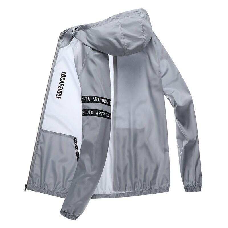 Lightweight Breathable Sun Protection Clothing Men's Jacket by null