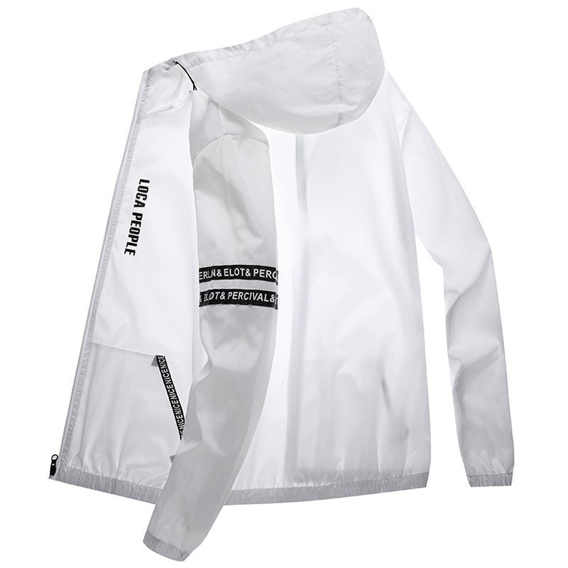 Lightweight Breathable Sun Protection Clothing Men's Jacket by null