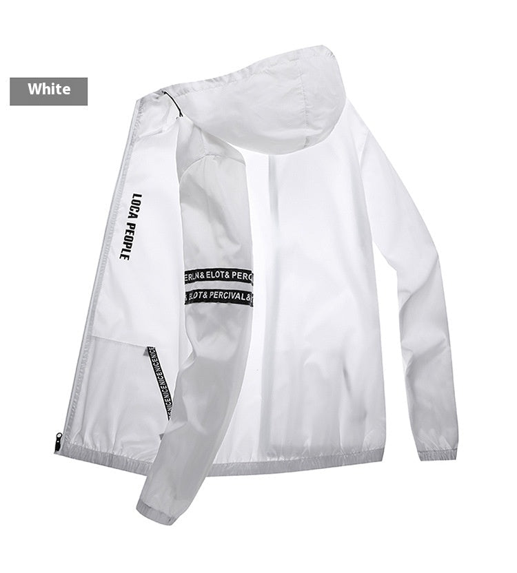 Lightweight Breathable Sun Protection Clothing Men's Jacket by null