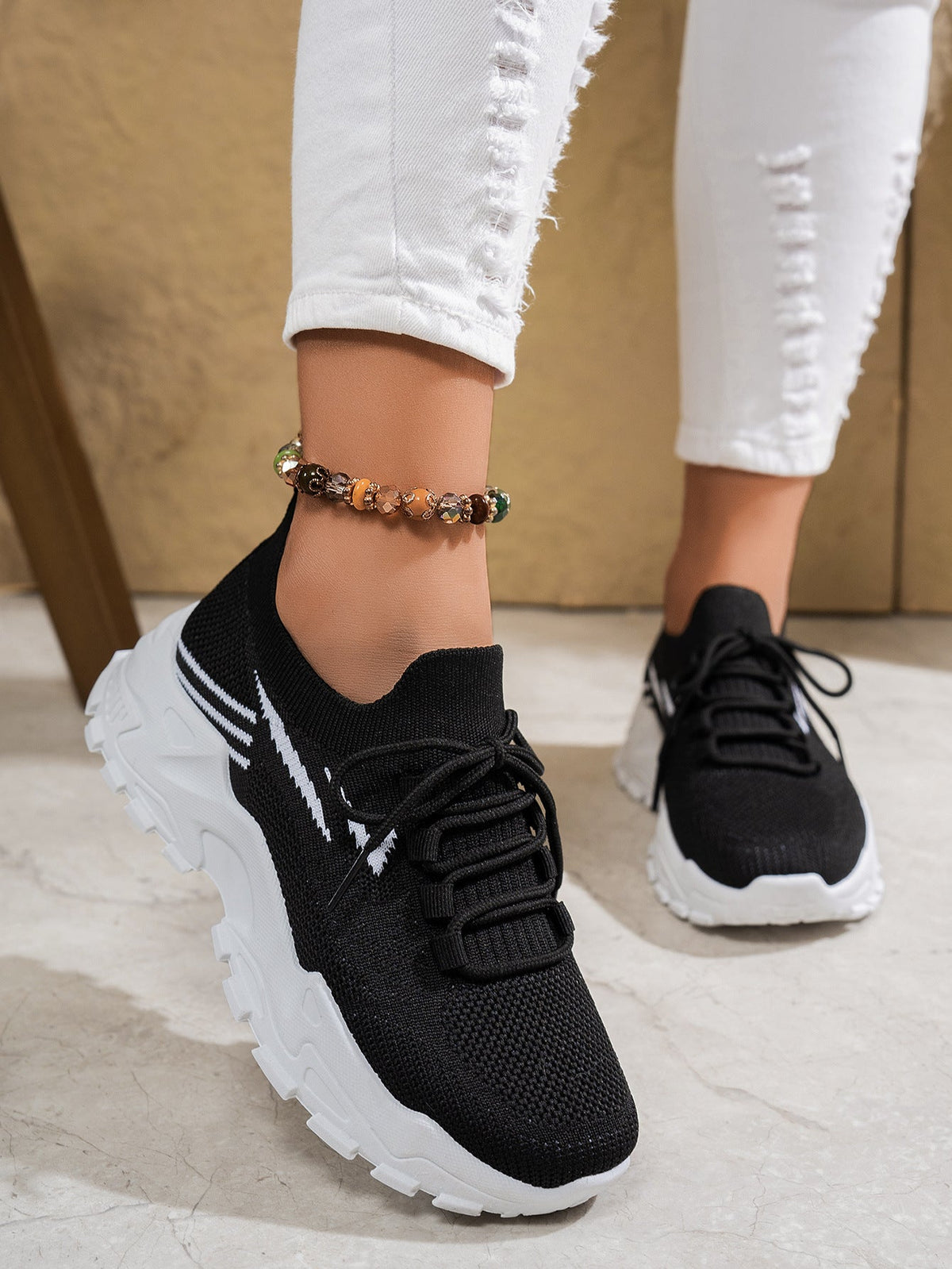 Lightweight Casual Sports Shoes Mesh Upper - DLC MARKET
