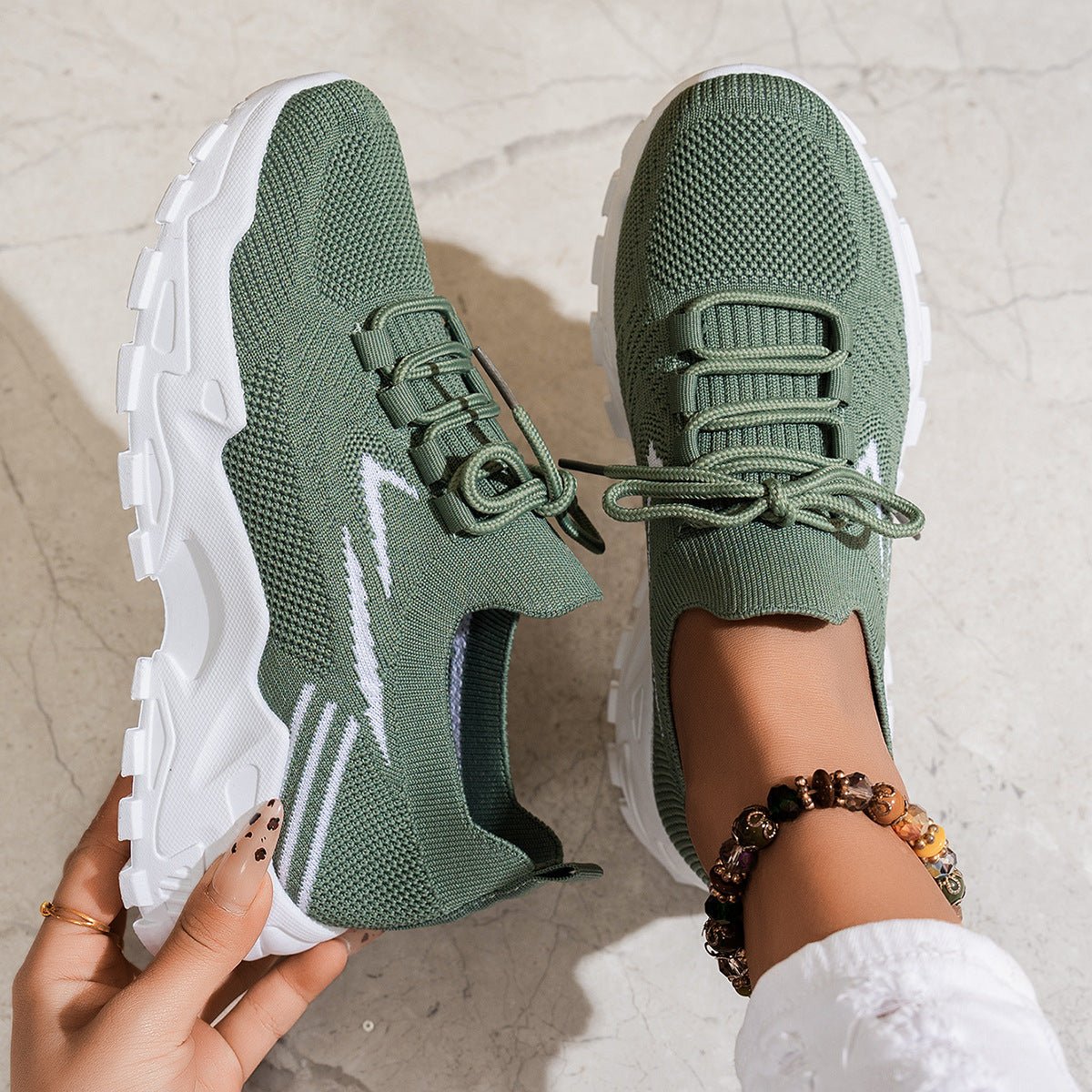 Lightweight Casual Sports Shoes Mesh Upper - DLC MARKET