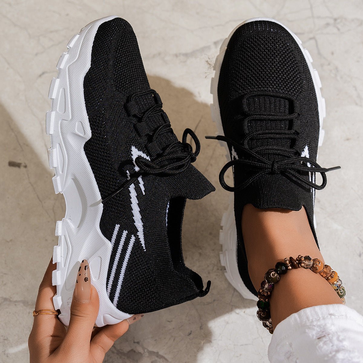 Lightweight Casual Sports Shoes Mesh Upper - DLC MARKET
