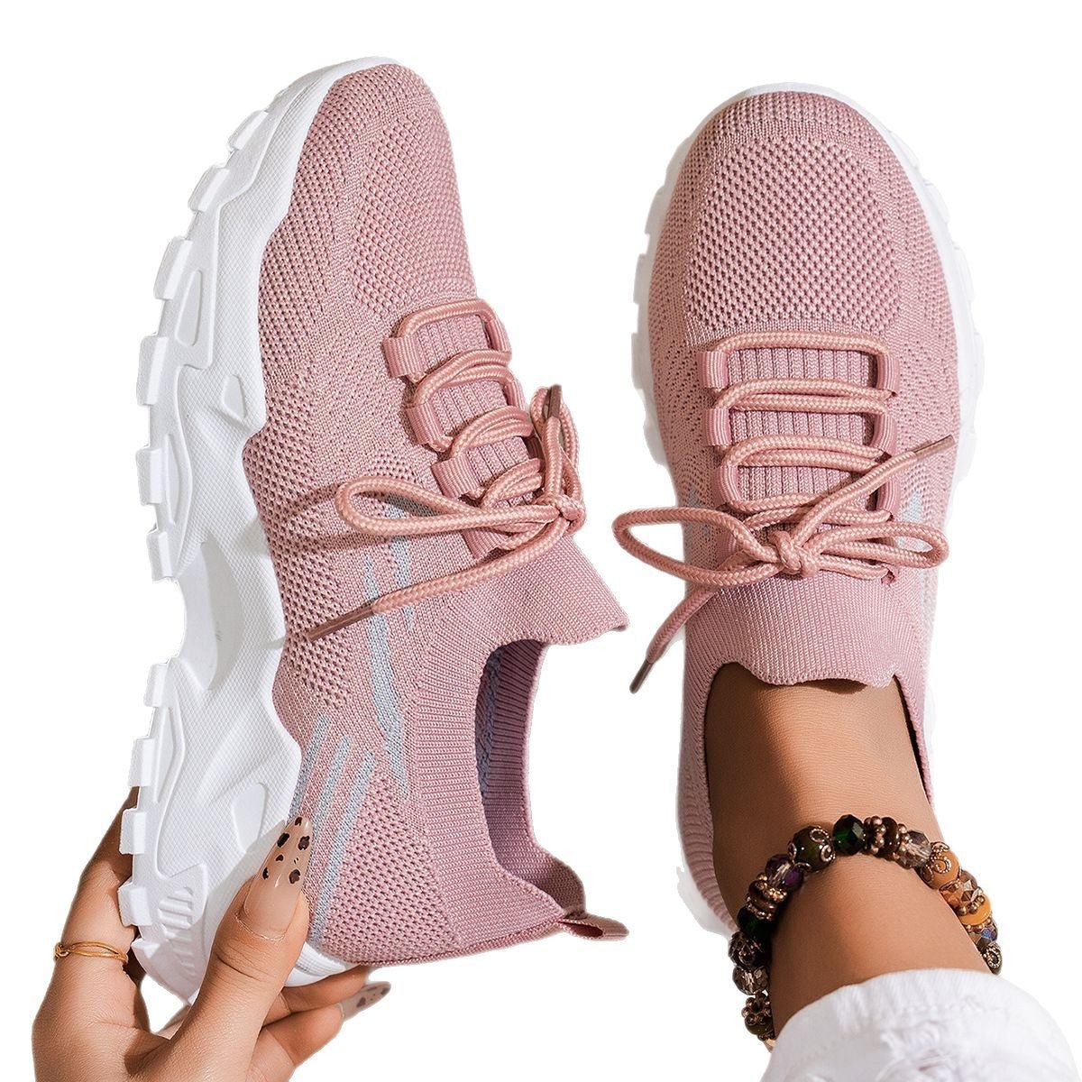 Lightweight Casual Sports Shoes Mesh Upper - DLC MARKET