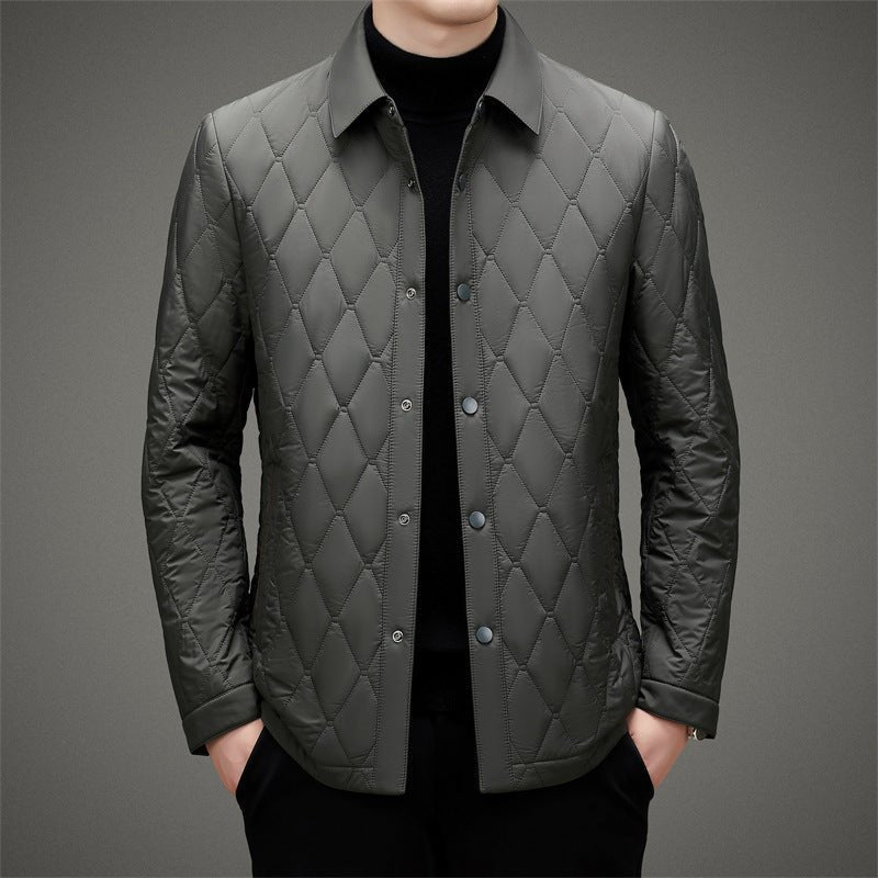 Men's Clothing Lightweight Cotton-padded Jacket Coat by null