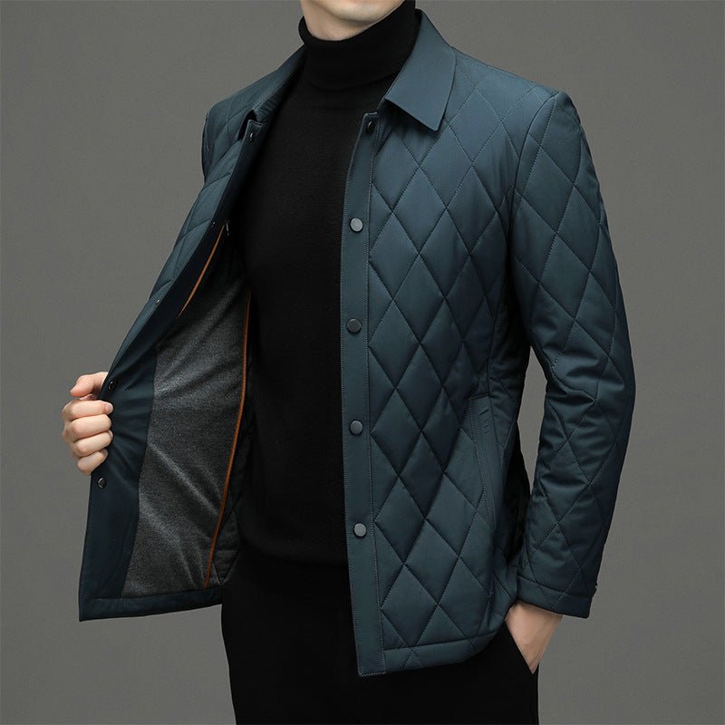 Men's Clothing Lightweight Cotton-padded Jacket Coat by null