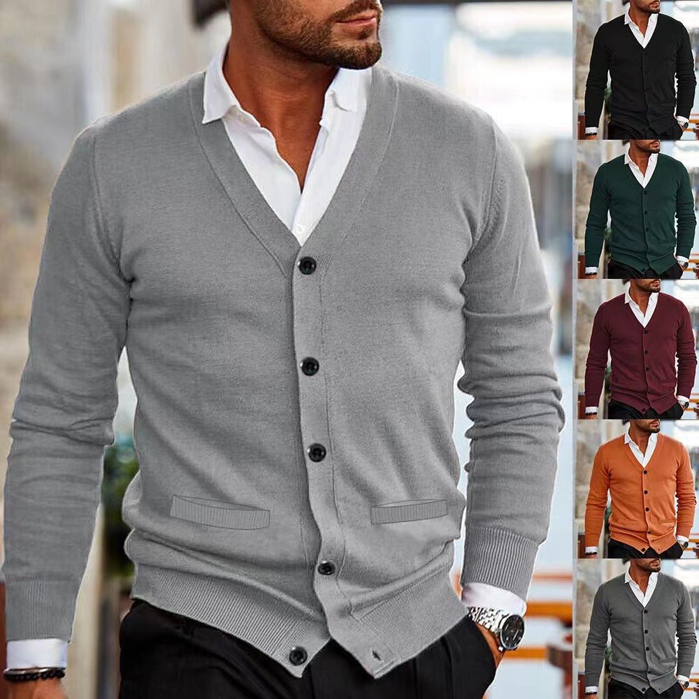 Men's Clothing Sweater Coat Autumn And Winter by null