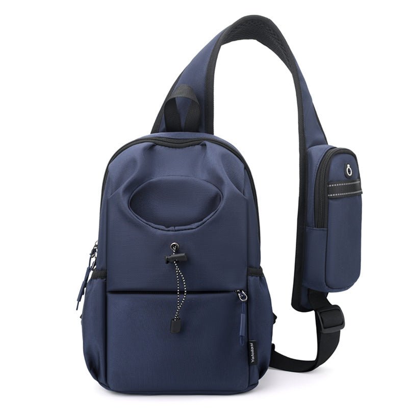 Men's Waterproof Oxford Chest Crossbody Bag - DLC MARKET
