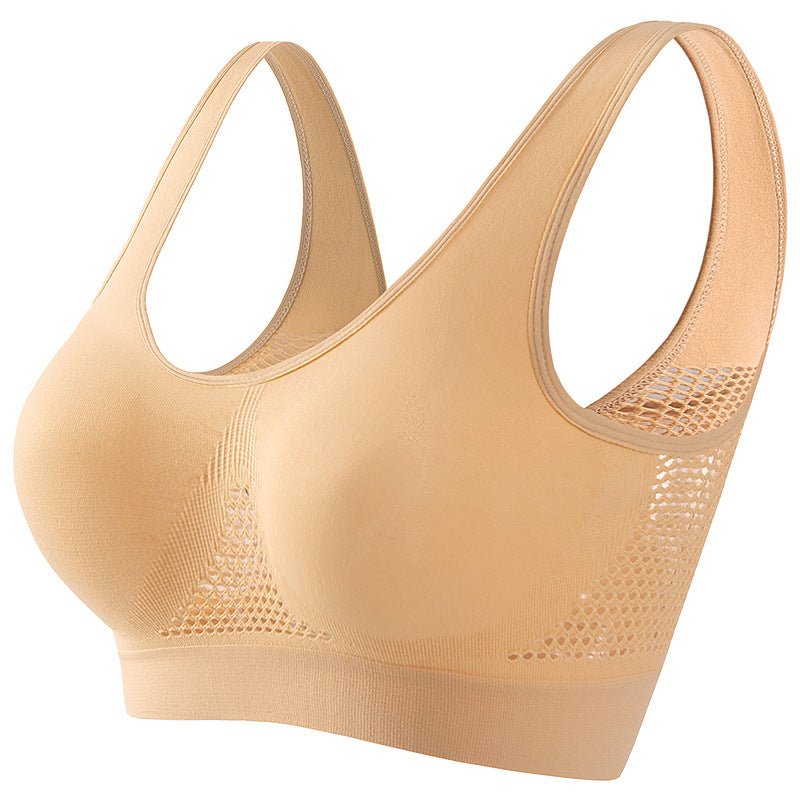 Plus Size Push-Up Sports Bra for Yoga and Running - DLC MARKET