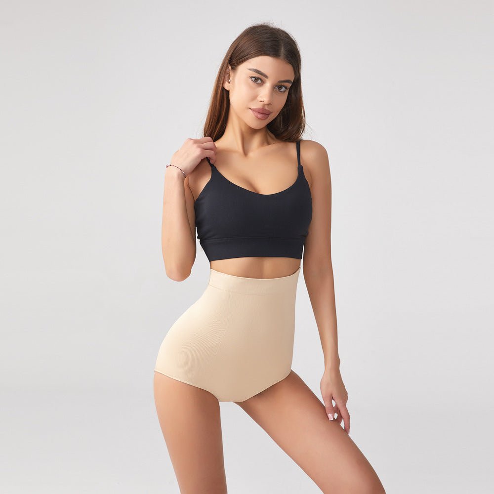 Plus Size Seamless High-Waist Abdominal Girdle - DLC MARKET