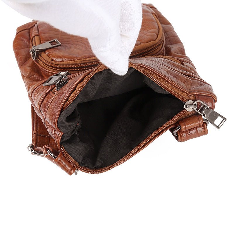 Retro Soft Leather Shoulder Messenger Bag - DLC MARKET