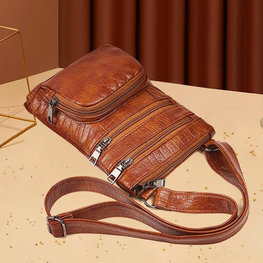 Retro Soft Leather Shoulder Messenger Bag - DLC MARKET