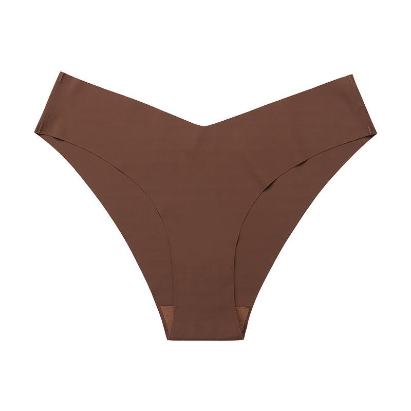 Seamless Ice Silk Briefs V-Waistband - DLC MARKET