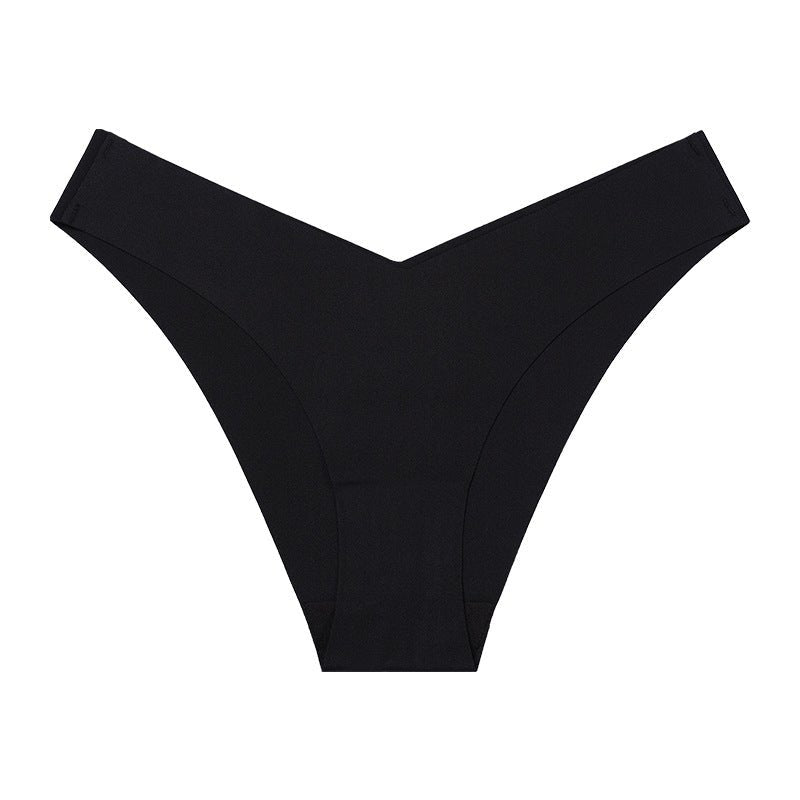 Seamless Ice Silk Briefs V-Waistband - DLC MARKET