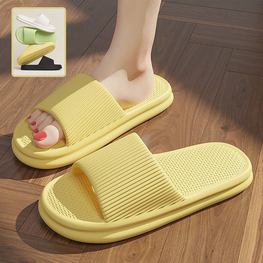 Striped Home Slippers Non-Slip EVA Sole Unisex - DLC MARKET