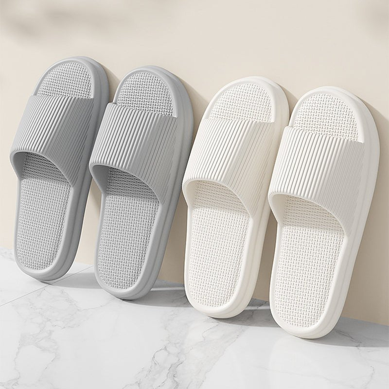 Striped Home Slippers Non-Slip EVA Sole Unisex - DLC MARKET