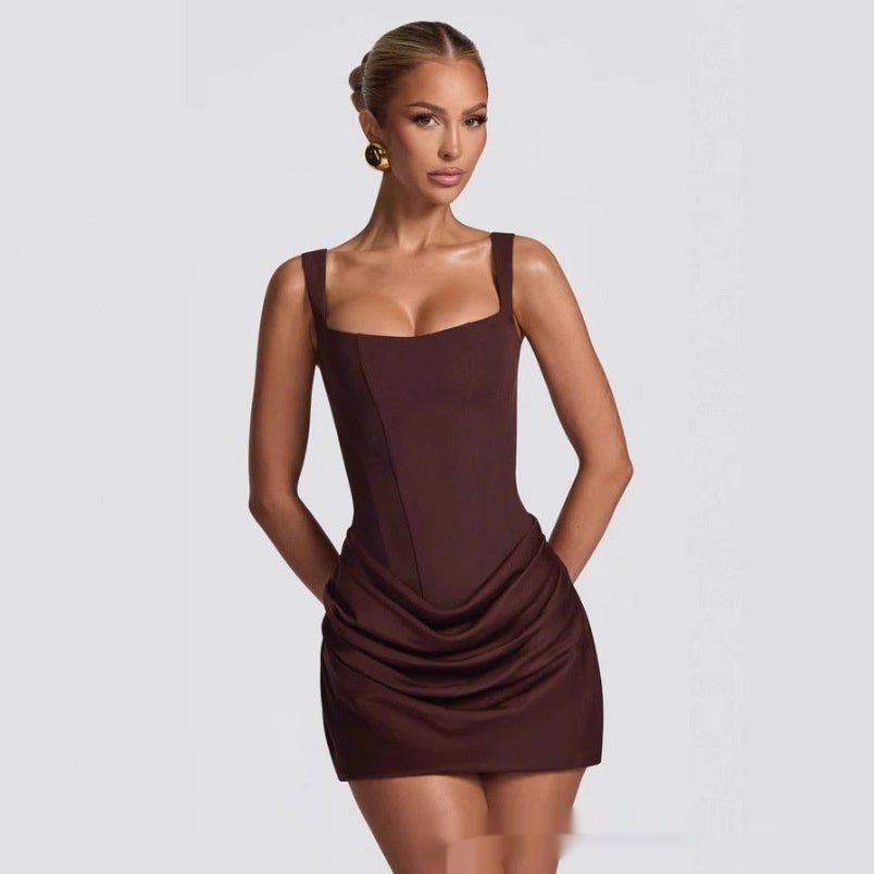 Summer Corset Dress Graceful Sleeveless Short Dresses For Party Wedding Evenning Clothing by null