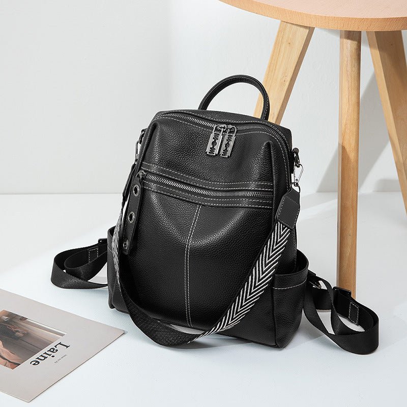 Waterproof PU Women's Travel Backpack - DLC MARKET