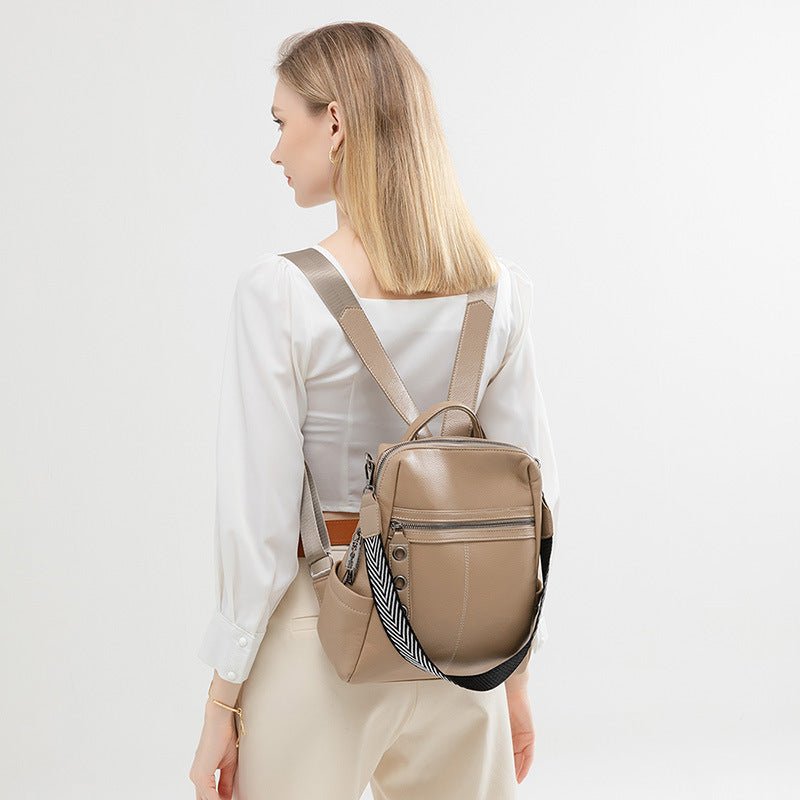 Waterproof PU Women's Travel Backpack - DLC MARKET