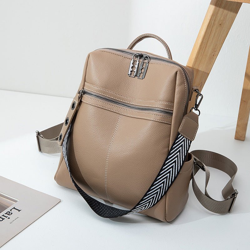 Waterproof PU Women's Travel Backpack - DLC MARKET