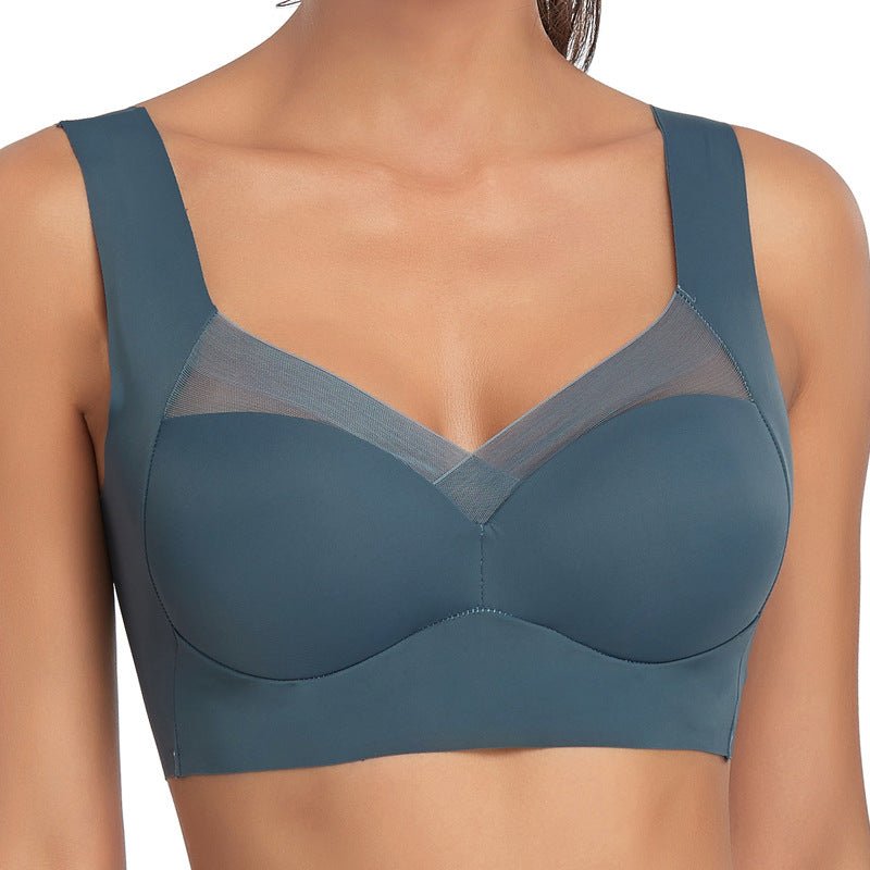 Wire - Free Vest Style Bra Comfortable Underwear - DLC MARKET